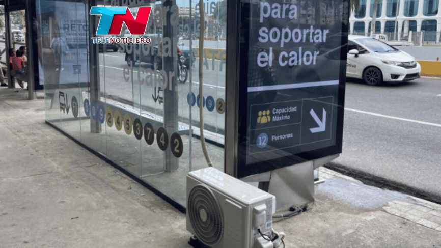 Robaron el compresor al aire acondicionado de parada en la 27 de febrero