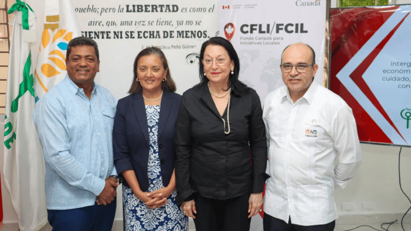 Ayuntamiento de Los Alcarrizos y Embajada de Canadá impulsan proyectos de emprendedurismo