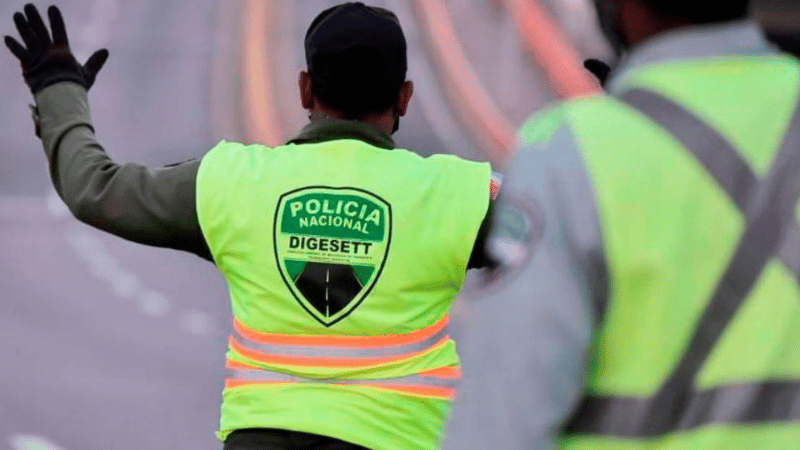 Digesett impone más de 380 mil multas de tránsito en enero y febrero